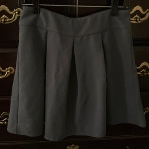 Steel Gray pleated Skirt